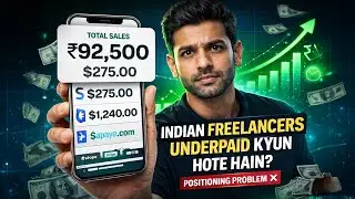 Why are Indian freelancers underpaid? | Positioning, Pricing & AI Truth