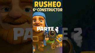 C&Oacute;MO RUSHEAR al SEXTO CONSTRUCTOR🔨| M&Eacute;TODO M&Aacute;S R&Aacute;PIDO⚡| CLASH OF CLANS #clashofclans #th18 #shorts