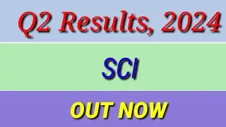SCI q2 results 2024 // shipping corporation of india q2 results 2024 // sci share news // sci share