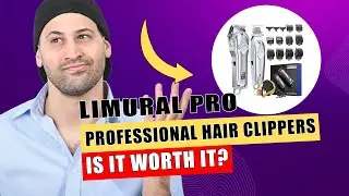 Limural PRO Professional Hair Clippers and Trimmer Kit for Men - Cordless