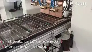 Customized High Efficiency Gantry Type Wire Mesh Welding Machine for Refrigerator Condenser