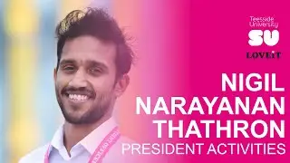 Meet Nigil Narayanan Thathron, President Activities