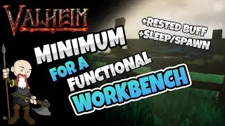 Минимальная крыша для верстака | Советы и рекомендации Valheim