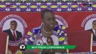 MALAWI CONGRESS PARTY PRESS CONFERENCE  WITH JESSIE KABWIRA🤔🤗