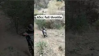 Full throttle up the hill! #hillclimb #65cc #hardenduro #fullthrottle #endurorider #mxlife #sendit
