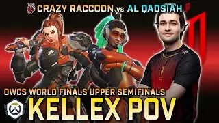 [ Kellex ] Lucio DIFF | Al Qadsiah vs Crazy Raccoon | OWCS World Finals Upper Semifinals