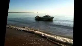 Fred's launch at Bridlington Bay Boat Launch September 2013.