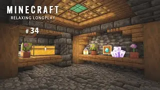 Minecraft Relaxing Longplay #34 | Expansion of Automatic Sorting System