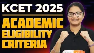 📢 Academic Eligibility for KCET 2025 &ndash; Everything You Need to Know! 🎯