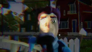 KID NEIGHBOR JUMPSCARE at Night - Hello Neighbor Mod