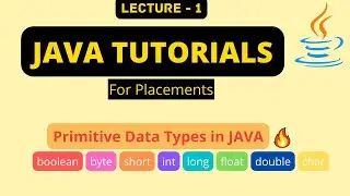 Java Primitive Data Types in 5 Minutes (Explained in Eclipse)