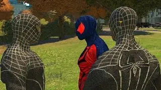 Flipside Earth 928 VS Black Spiderman - GTA 4 (MOD) HD
