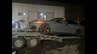 Loading AUDI RS5! Extreme loading!!! Екстремальне завантаження AUDI RS5!!!