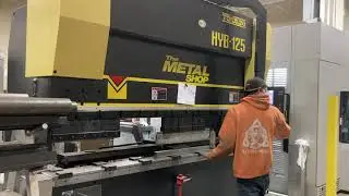 125 Ton x 10' Toyokoki HYB-12530 Press Brake, 2009
