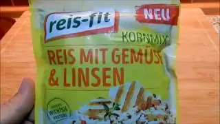 reis-fit Kornmix, Reis mit Gem&uuml;se & Linsen