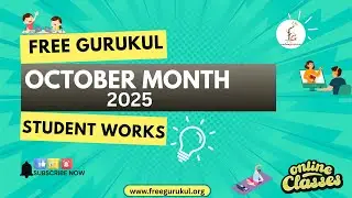 🔥 Unbelievable Progress in 30 Days! | Student Works That Inspire | Free Gurukul | Online classes