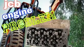 jcb engine head gas cut problem