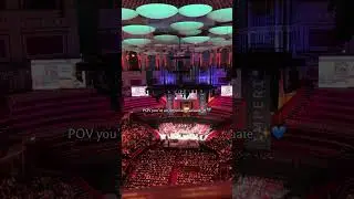 Graduating at the Royal Albert Hall 🎓