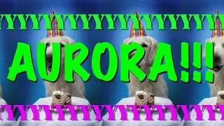 HAPPY BIRTHDAY AURORA! - EPIC Happy Birthday Song