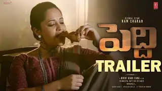 Peddi Anasuya First Look New Trailer | Ram Charan Peddi Trailer | Buchi Babu Sana 