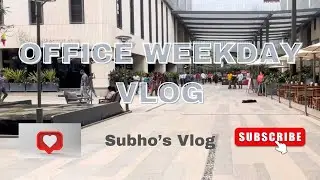 Office Weekday Vlog | Manyata Tech Park | Office Lunch, Coffee Break & Evening Relaxation 