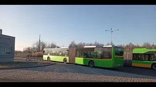 MPK Poznań Mercedes-Benz Conecto G #1302 linia 212 kierunek Kacza