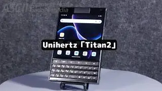 スマホに物理キー再来！背面ディスプレーも搭載して変態ガジェット感極まる｜Titan2