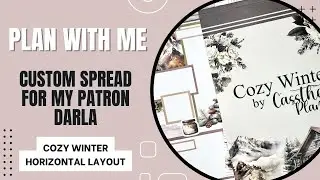 Plan With Me | Custom Spread for Darla