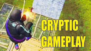 CRYPTIC SKIN Game Play in Fortnite Zone Wars