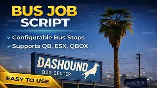 Bus Job Script  |  FiveM