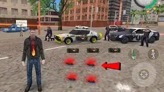 Rope Hero: Vice Town - (Sticky Bomb on Roadster Car) Chase Car Explosive - Android Gameplay HD