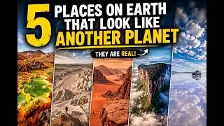 5 Places on Earth That Look Like Another Planet 🌍👽