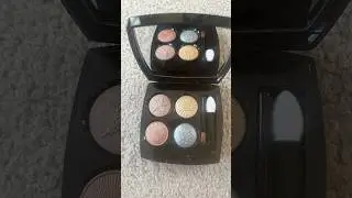 Chanel Boutons Stellaire eyeshadow palette #chanelbeauty #eyeshadowpalette #eyeshadowswatches