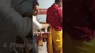 HOW TO DRAPE SAREE IN ODISHA'S MAHARI STYLE?