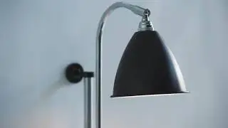 Gubi BL5 Wall Lamp Chrome base by  Robert Dudley Best