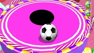 Candy Ball Run - All Levels Ball Gameplay Android, iOS ( Level 14 - 23 )