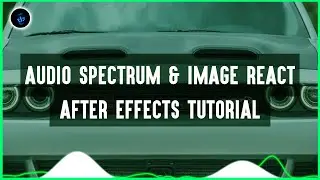 After Effects Tutorial | Audio Spectrum And Image React | TN GraFix