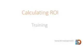 Training Calculating ROI