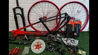Merakit Sepeda MTB | united SL7 | groupset deore XT | cara gampang pemula | NFS tutorial mudah keren