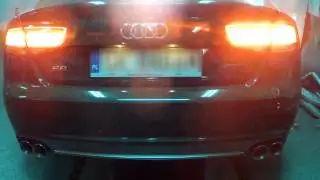 Audi S8 (D4) V8 TFSI w/ MGmotorsport.pl exhaust