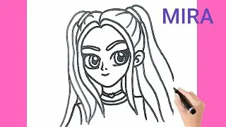 MIRA KPop Demon Hunters Drawing and Coloring