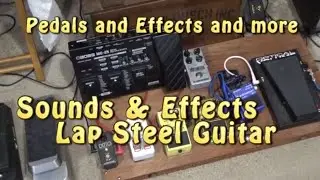 Effect Pedals for lap Steel Guitar