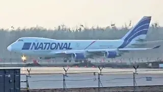 National Airlines 747-446F Takeoff from EPWR Wrocław Strachowice (06.12.2025)