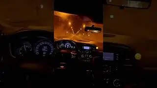 gece araba snapi