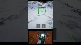 Mountain surfing 🌊 in #uncrashed #fpvdrone simulator 😁 #fpv #gettingbettereveryday #drone