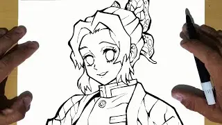 Speed Line Art SHINOBU KOCHO - [Demon Slayer] Kimetsu no Yaiba : Infinity Castle Arc