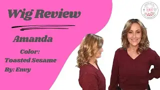 Обзор парика Amanda от Envy | Кружевная передняя часть + моно-верх | Мягкие волны @EnvyWigs #envy...