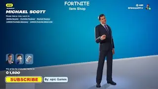 Michael Scott Outfit Available in the Item Shop