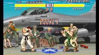 Street Fighter II: The World Warrior [PS, SF Collection 2, Level 8] (1,254,400 Points)
