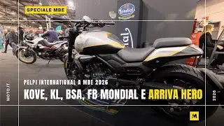 Arriva Hero! Ecco le novità Kove, KL, BSA e FB Mondial a MBE 2026